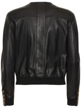 Saint Laurent Patch Bomber Jacket Women