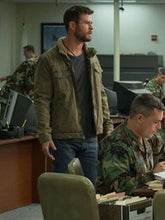 Chris Hemsworth 12 Strong Green Jacket