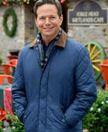 A Merry Scottish Christmas Scott Wolf Quilted Jacket
