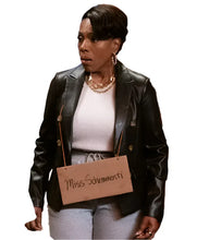 Abbott Elementary S04 Sheryl Lee Ralph Leather Blazer