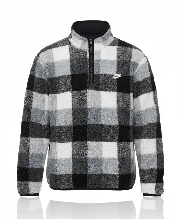 Nike Club Seasonal Winterized All Over Print Half-Zip Jacket