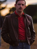 Jamie Bell All of Us Strangers Brown Leather Jacket
