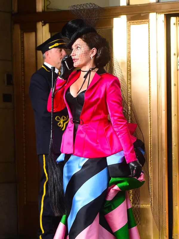 Charlotte York And Just Like That 2023 Pink Blazer