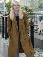 Maniac Emma Stone Cotton Trench Coat