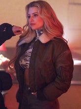 Lottie Moss April X 2024 Shearling Jacket