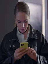As the Crow Flies S01 Miray Daner Black Leather Jacket