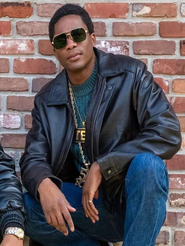 BMF 2021 Terry Flenory Black Leather Jacket