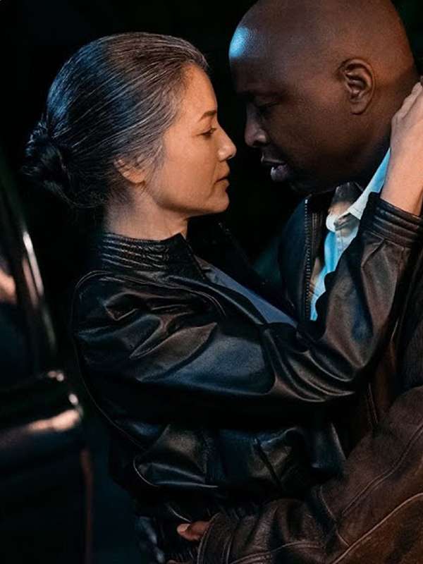 Detective Veronica Jin BMF Black Leather Jacket