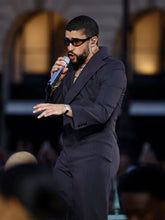 2024 Vogue World Paris Bad Bunny Gray Suit