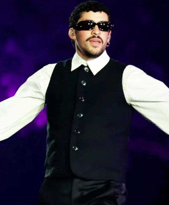 Billions Club Live Show Bad Bunny Vest