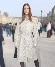 Barbara Palvin FW 2026 Printed Coat