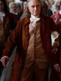 Franklin 2024 Michael Douglas Brown Corduroy Coat