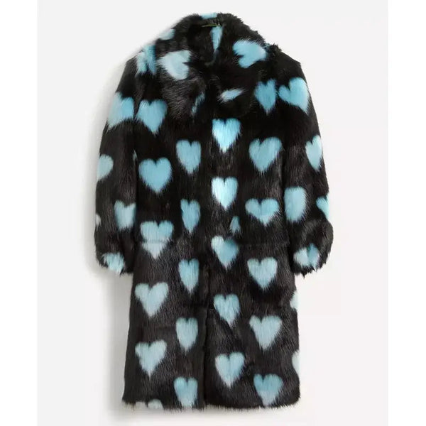 Shop Heart Fur Coat