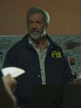 Mel Gibson Boneyard 2024 Fbi Blue Jacket