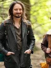 Elijah Wood Bookworm 2024 Black Leather Blazer Jacket
