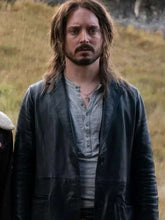 Elijah Wood Bookworm 2024 Black Leather Blazer Jacket