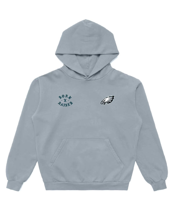 Philadelphia Eagles Born x Raised Grey Hoodie