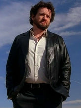 Declan Breaking Bad Black Leather Blazer