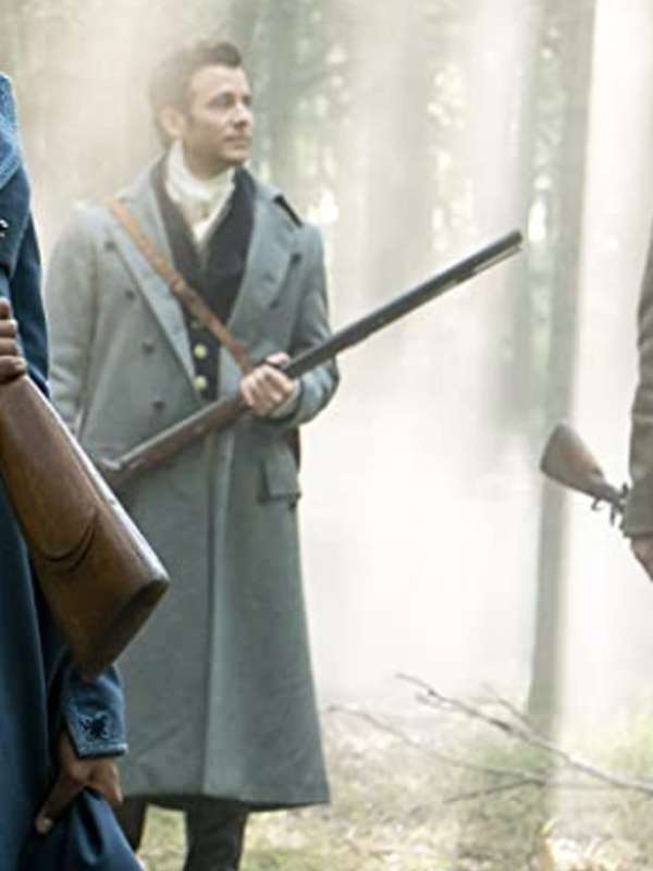 Luke Thompson Bridgerton 2020 Grey Trench Coat