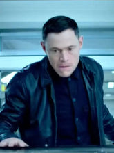 Cormac Lift 2024 Burn Gorman Black Leather Jacket