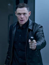 Cormac Lift 2024 Burn Gorman Black Leather Jacket