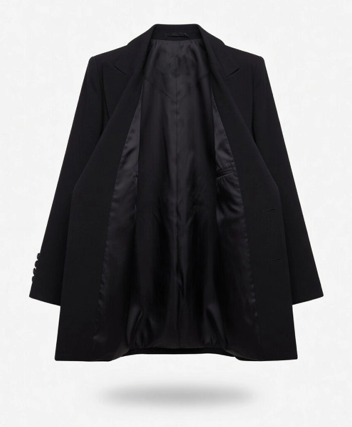 Jessica Alba Zero Bond Black Blazer