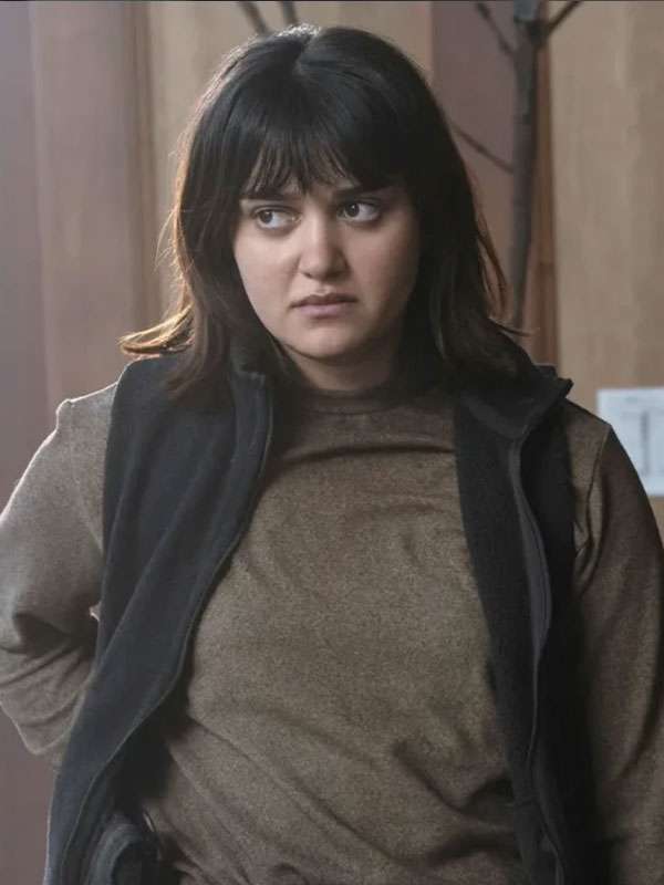 Ariela Barer The Last of Us S02 Black Vest