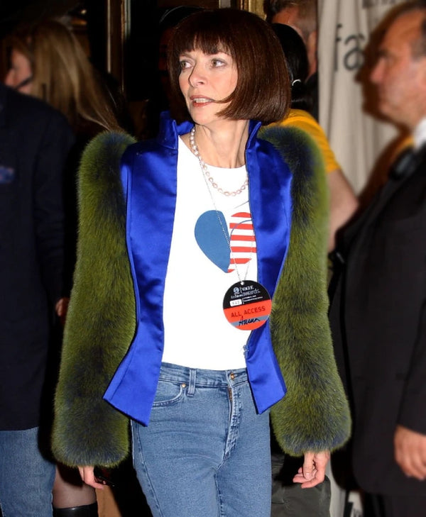 Fashion Awards 2026 Anna Wintour Fur Sleeve Jacket