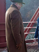 Gotham Carmine Falcone Brown Wool Coat