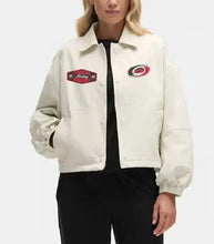 Carolina Hurricanes Heathered Bone Coach’s Jacket