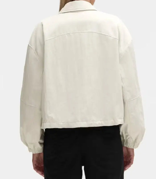 Carolina Hurricanes Heathered Bone Coach’s Jacket