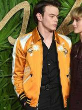 Charlie Heaton Fashion Awards Yellow Jacket