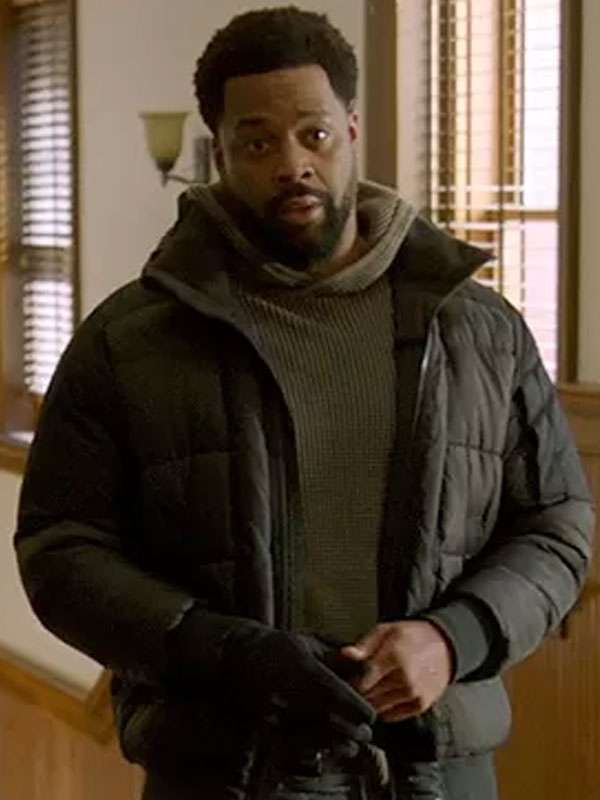 Kevin Atwater Chicago PD Black Puffer Jacket