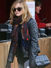 Mia Hall If I Stay Black Leather Jacket