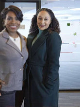 Christmas Comes Twice Tamera Mowry-Housley Green Coat
