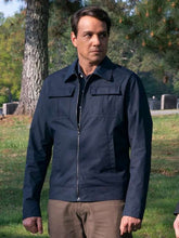 Cobra Kai Ralph Macchio Blue Cotton Jacket