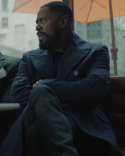Colman Domingo Navy Blue Peacoat – The Madness Inspired