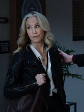 Dr. Jill Gideon Criminal Minds S17 Black Leather Jacket