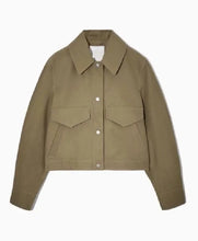 Cush Jumbo Criminal Record 2024 Green Cropped Jacket
