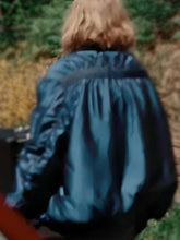 Hunter Schafer Cuckoo 2024 Blue Jacket