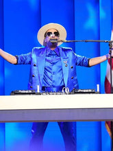DJ Cassidy DNC Roll Call 2024 Blue Suit