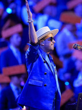 DJ Cassidy DNC Roll Call 2024 Blue Suit