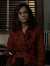 Amanda Lucas Dark Matter Red Coat