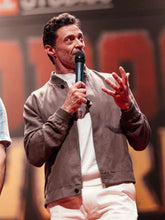 Hugh Jackman Deadpool & Wolverine Premiere Night Brown Jacket