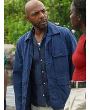 Death in Paradise Don Gilet Blue Jacket