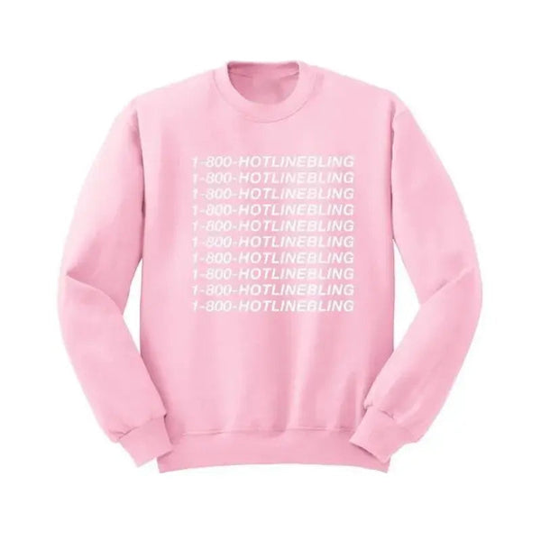 The Drake 1800 Hotline Bling Fleece Sweater