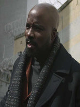 Evil Mike Colter Black Wool Coat