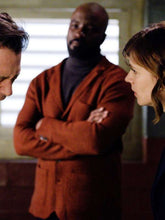 Mike Colter Evil Tv Series Brown Wool Coat