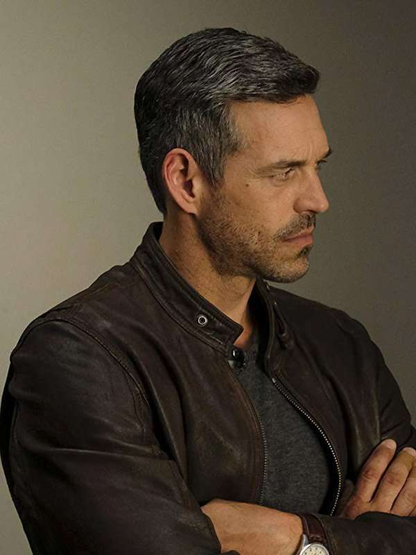 Take Two Eddie Cibrian Brown Leather Jacket