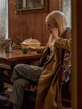Maniac Emma Stone Cotton Trench Coat